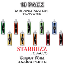 Starbuzz Super Max Disposable Vape Device | 15k Puffs - 10PK