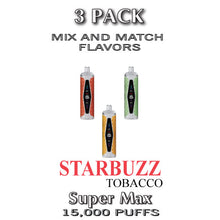 Starbuzz Super Max Disposable Vape Device | 15k Puffs - 3PK