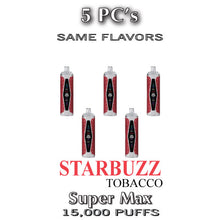 Starbuzz Super Max Disposable Vape Device | 15k Puffs - 5PC