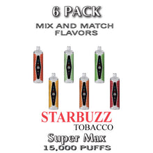 Starbuzz Super Max Disposable Vape Device | 15k Puffs - 6PK