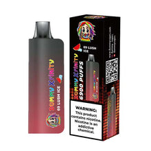 69 Lush Ice Flavored Dummy Xfinity Disposable Vape Device - 6901 Puffs | thesmokeplug.com - 3PK