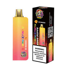 69 Mango Flavored Dummy Xfinity Disposable Vape Device - 6902 Puffs | thesmokeplug.com - 3PK