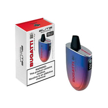 Apple Blueberry Raspberry Flavored BUGATTI Elite 9000 Disposable Vape Device - 9000 Puffs | thesmokeplug.com - 1PC