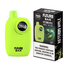 Asteroid Apple (Sour Apple) Flavored Future Bar Ai7 Disposable Vape Device 7000 Puffs 1PC | thesmokeplug.com