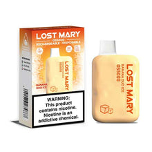 Banana Duo Ice Flavored EBDesign LOST MARY OS5000 Disposable Vape Device - 5000 Puffs | thesmokeplug.com - 1PC | thesmokeplug.com