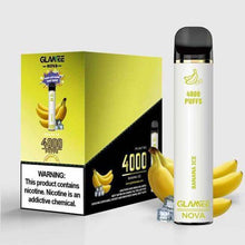 Banana Ice Glamee Nova Disposable Vape Pod 4000 Puffs – The Smoke Plug