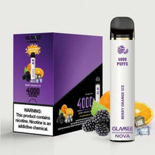 Berry Orange Ice Glamee Nova Disposable Vape Pod 4000 Puffs – The Smoke Plug