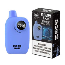 Big Bang Raz (Blue Raspberry) Flavored Future Bar Ai7 Disposable Vape Device 7000 Puffs 1PC | thesmokeplug.com