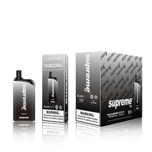 Black Freeze flavor Supreme Pandora Disposable Vape Device 5500 Puffs