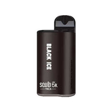 Black Ice Flavored Squid 5K Disposable Vape Device with 5000 Puffs