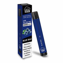 Blue Raz flavored Airis MEGA Disposable Vape Device 2000 Puffs