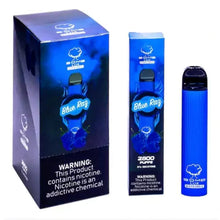 Blue Raz flavor Bomb Lux Disposable Vape 10PK | thesmokeplug.com