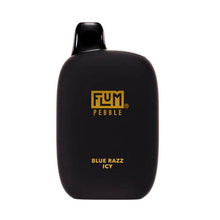 Blue Razz Icy Flavored Flum Pebble Disposable Vape Device - 6000 Puffs | thesmokeplug.com - 10PK