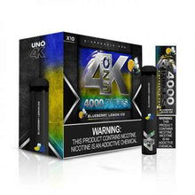 Blueberry Lemon Ice – Uno 4K Disposable Vape Pod