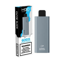 Blueberry Lemonade Flavored HQD Cuvie Slick Disposable Vape Device 6000 Puffs β 1PC | thesmokeplug.com