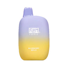 Blueberry Melo Flavored Flum Pebble 6000 Disposable Vape Device 6000 Puffs | thesmokeplug.com - 10PK