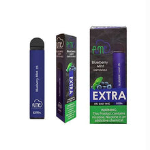 FUME EXTRA 5mg Blueberry Mint Flavored Disposable Vape - 3PK