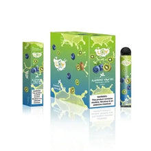 Blueberry Kiwi Ice flavored LOY XL Disposable Vape Pod 1500 puffs