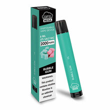 Bubble Gum flavored Airis MEGA Disposable Vape Device 2000 Puffs