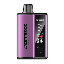 Cherry Lemon Flavored Glamee GT8000 Disposable Vape 8000 PUFFS