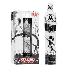 Cracked White Atmos Kiln Ra Vaporizer Stylized Kit - The Smoke Plug