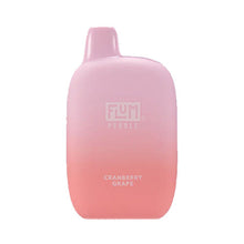 Cranberry Grape Flavored Flum Pebble 6000 Disposable Vape Device 6000 Puffs | thesmokeplug.com - 10PK