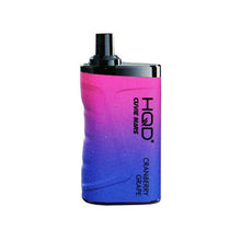 Cranberry Grape flavored HQD Cuvie MARS Disposable Vape Device with 8000 Puffs