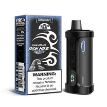 Frozen Blueberry Flavored Tyson 2.0 Iron Mike Disposable Vape Device - 1500 Puffs | thesmokeplug.com - 1PC