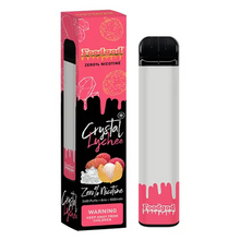 Crystal Lychee Flavored Foodgod ZERO 0% Disposable Vape Device