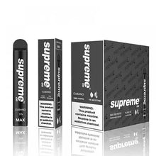 Cubano flavor Supreme MAX Disposable Vape Device 2000 Puffs