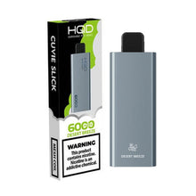Dessert Breeze Flavored HQD Cuvie Slick Disposable Vape Device 6000 Puffs β 1PC | thesmokeplug.com
