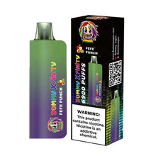 Fefe Punch Flavored Dummy Xfinity Disposable Vape Device - 6907 Puffs | thesmokeplug.com - 3PK