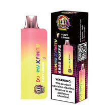 Fizzy Lemon Flavored Dummy Xfinity Disposable Vape Device - 6908 Puffs | thesmokeplug.com - 3PK