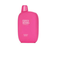 Cherry Berry Flavored Flum Pebble 6000 Disposable Vape Device giving 6000 Puffs | thesmokeplug.com - 10PK