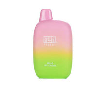 Melo Ice Cream Flavored Flum Pebble 6000 Disposable Vape Device giving 6000 Puffs | thesmokeplug.com - 1PC