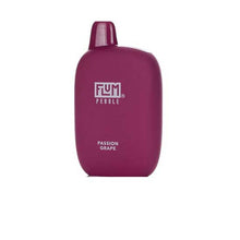 Passion Grape Flavored Flum Pebble 6000 Disposable Vape Device giving 6000 Puffs | thesmokeplug.com - 3PK