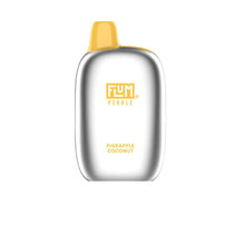 Pineapple Coconut Flum Pebble 6000 Disposable Vape Device 6000 Puffs | thesmokeplug.com - 10PK