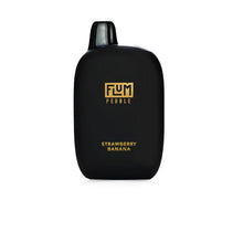 Strawberry Banana Flum Pebble 6000 Disposable Vape Device 6000 Puffs | thesmokeplug.com - 10PK