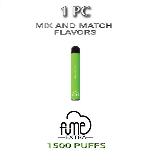 Fume EXTRA 5% Disposable Vape Device - 1PC The Smoke Plug Fume EXTRA 5% Disposable Vape Device - 1PC The Smoke Plug