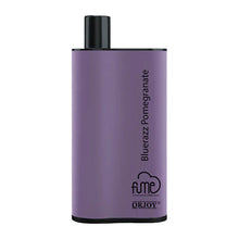 Fume INFINITY Disposable Vape Device flavored Bluerazz Pomegranate 3500 Puffs