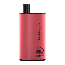 Fume INFINITY Disposable Vape Device flavored Peach Berry Ice 3500 Puffs