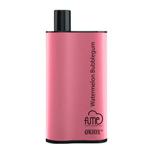 Fume INFINITY Disposable Vape Device flavored Watermelon Bubblegum 3500 Puffs