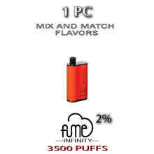 Fume INFINITY 3500 2% Disposable Vape Device – 1PC | The Smoke Plug @ www.thesmokeplug.com