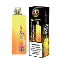 Gangsta Punch Flavored Dummy Xfinity Disposable Vape Device - 6909 Puffs | thesmokeplug.com - 3PK
