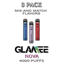 Glamee Nova Disposable Vape Pod | 4000 PUFFS – 3PK
