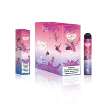 Hazelnut Banana flavored LOY XL Disposable Vape Pod 1500 puffs