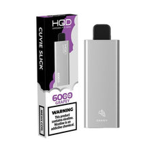 Grapey Flavored HQD Cuvie Slick Disposable Vape Device 6000 Puffs β 1PC | thesmokeplug.com