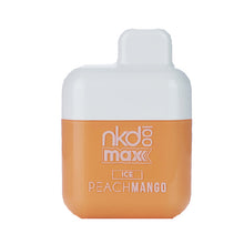 Ice Peach Mango Flavored NKD 100MAX Disposable Vape Device - 4500 Puffs | thesmokeplug.com - 1PC