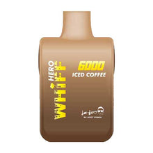 Iced Coffee Flavored Whiff Hero Disposable Vape Device