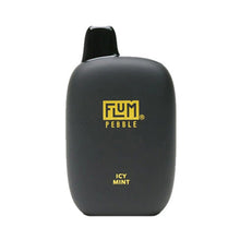Icy Mint Flavored Flum Pebble 6000 Disposable Vape Device 6000 Puffs | thesmokeplug.com - 10PK